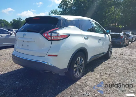 2016 Nissan Murano S z USA, uszkodzony, nr VIN 5N1AZ2MG3GN136662